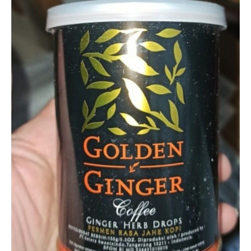 

Permen GOLDEN GINGER Kaleng Jahe Herbal 150gr