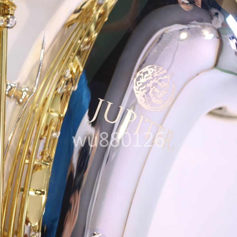 NEW Jupiter JTS-1100SG Brand Bb Tenor Saxophone Brass Silver Plated Body Gold Lacquer Key B Flat Sax