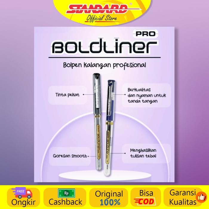 

Ready- [-Xtra Ongkir] Standard - Refill Pulpen Boldliner 1.0 ( Isi Pulpen, Pena, Ballpoint )
