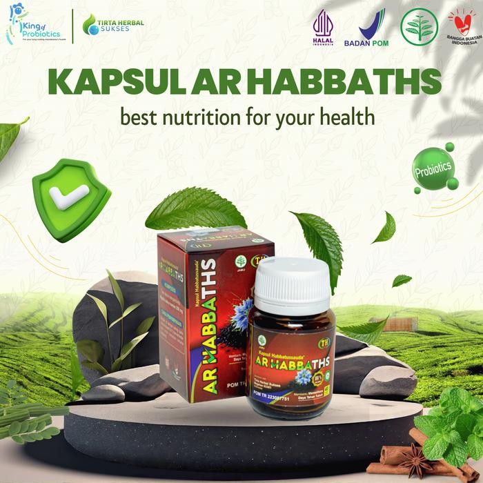 BIG SALE Bioth Ar Habbats Original Probiotik Herbal Alami Isi 40 Kapsul BPOM Membantu Menjaga