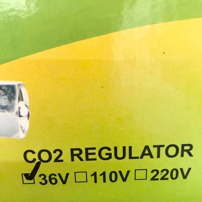 Spesial Regulator Las Co2 Heater Regulator Co 36V 110V 220V Volt Blackbull