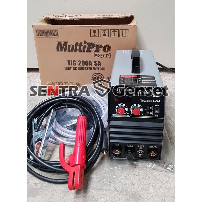 Stok Terbatas Mesin Las Argon 200 Ampere. Mesin Las Multipro Tig 200 A-Sa