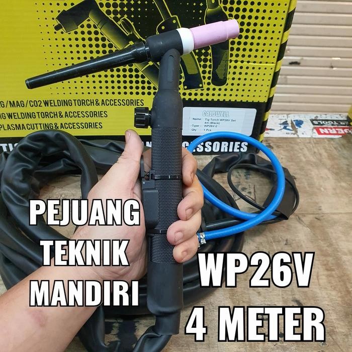 Limited Stang Las Argon Wp26V - 4Meter / Stang Las Tig Argon Wp26 V Caldwell