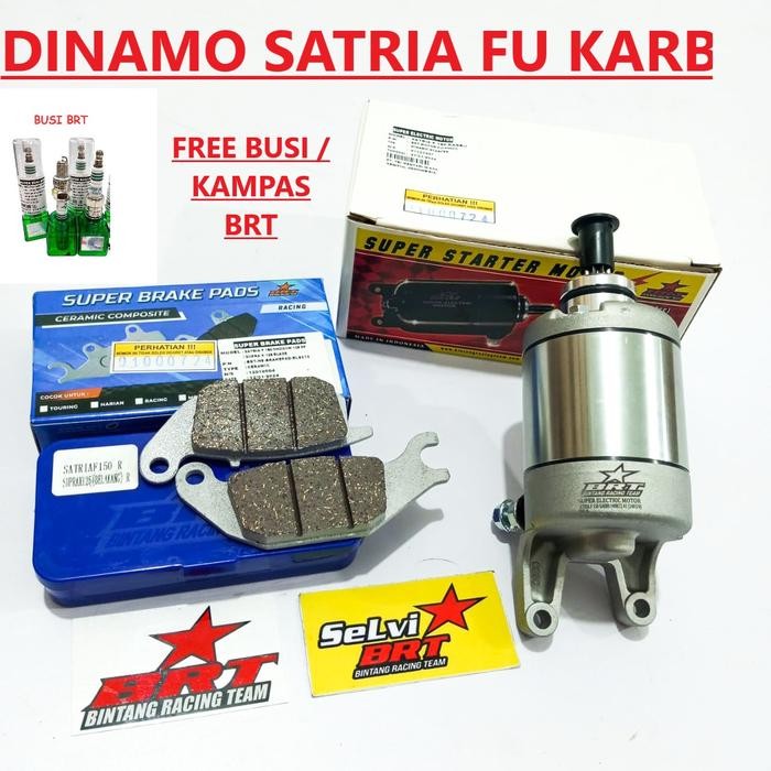 Dinamo Starter Bore Up Brt Satria F 150 Fu Karburator Karbu 300Cc