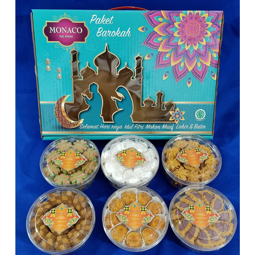 

Best Sale Apazada - Kue Kering Lebaran Monaco Hidayah Halal / Hampers Kue Lebaran Paket 6 Toples