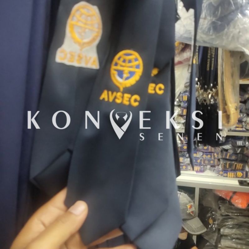 dasi avsec dasi kemenhub siap pakai atribut avsec