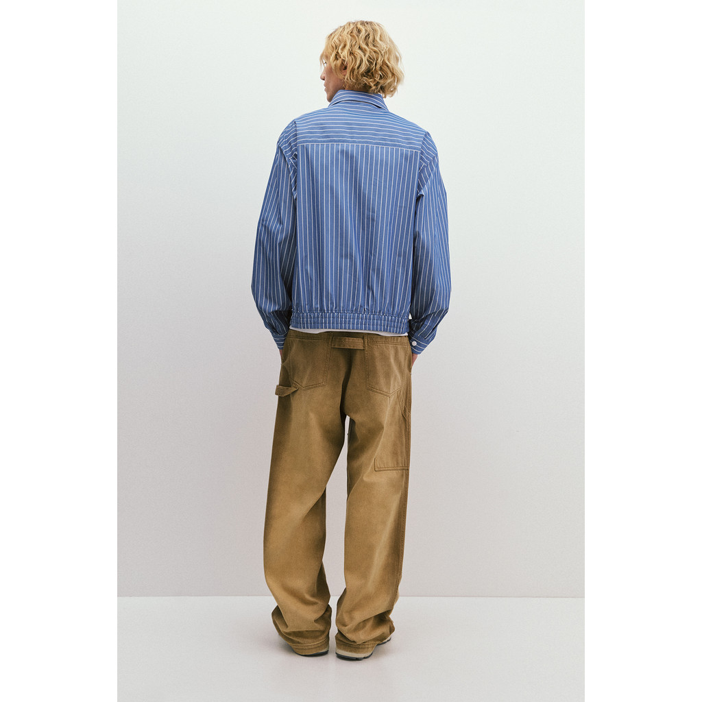 Pull&Bear Striped overshirt