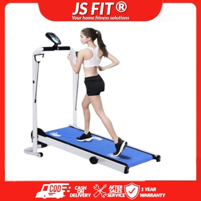 Alat Fitnes Treadmil Mini Manual