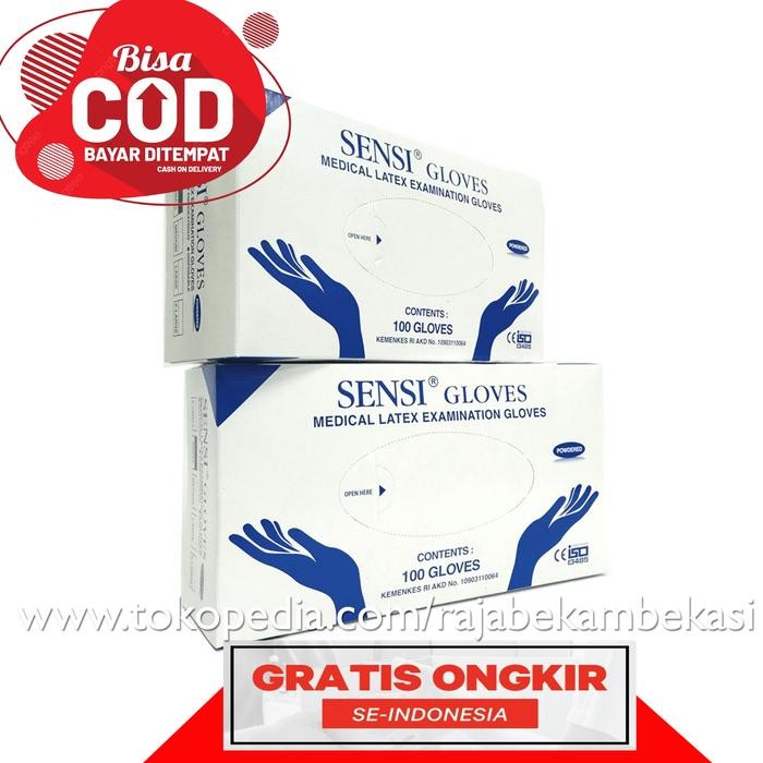 Sensi Glove / Sarung Tangan Sensi Examination Gloves isi 100pcs