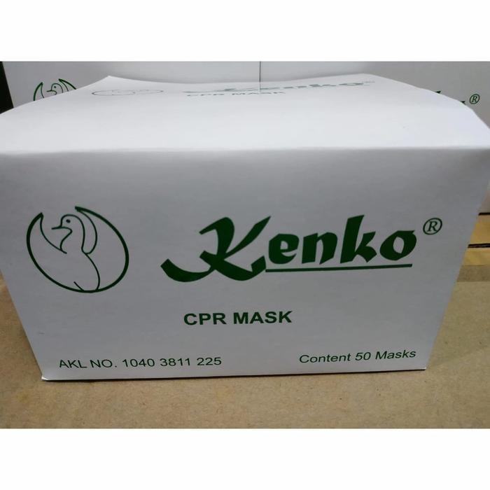 Mouth to Mouth Mask CPR / Masker CPR Kenko / CPR FACE SHIELD / FRIST A