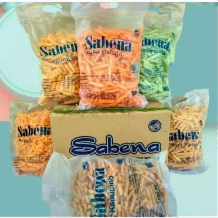 

sabena snack 1 kartuon isi 5 kantong bisa mix