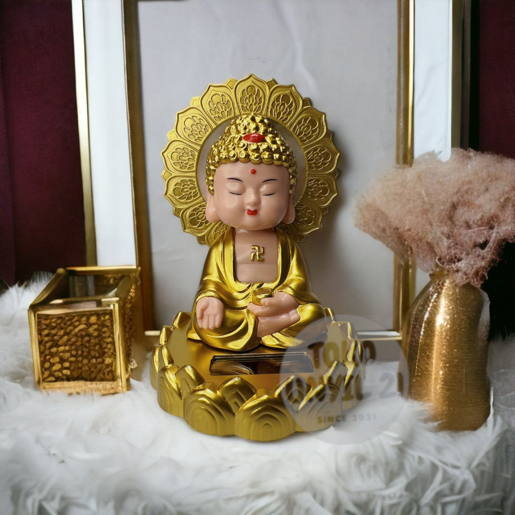 Pajangan Biksu Budhha Gautama / Pajangan Dashboard Mobil Buddha Gautama / Biksu Buddha Gutama /