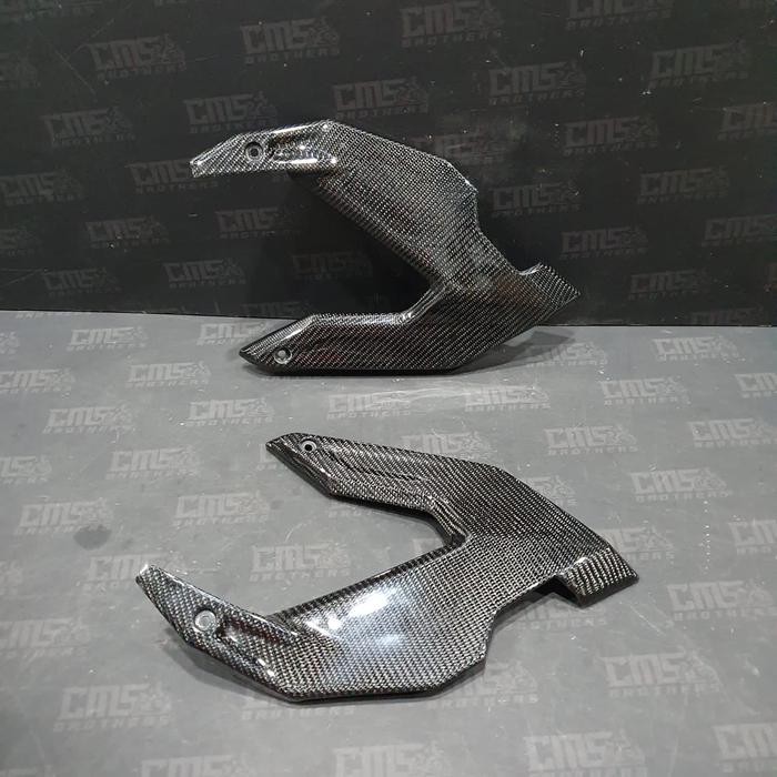 PREMIUM Cover Garnish Sayap Kanan Kiri Part Ori Honda ADV 160 Carbon Kevlar
