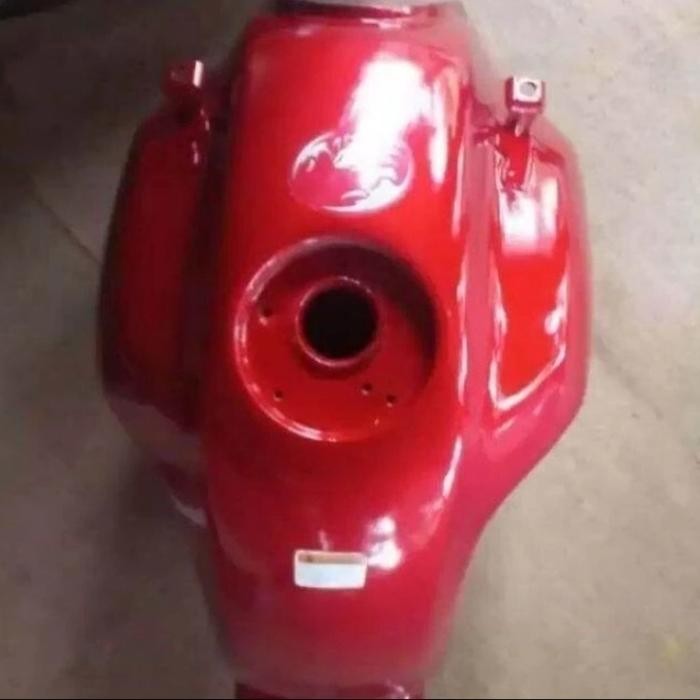 PREMIUM tangki Scorpio z new original merah