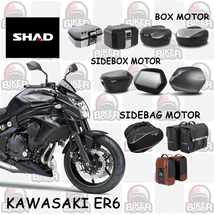 PREMIUM Bracket SHAD 3P Side Box - Kawasaki ER6 - ER6N - ER6F - Ninja 650