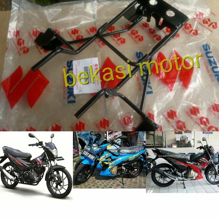 PREMIUM braket bracket batok lampu depan satria fu 2014-15 facelift original