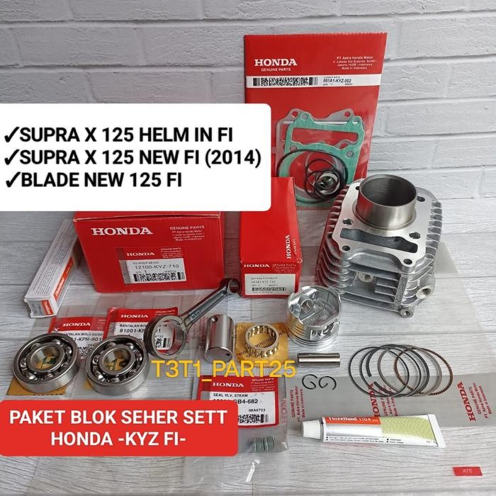 Paket Blok Seher (Kyz Fi) Supra X 125 Helm In Fi/Blade New 125 Fi/Supra X 125 New Fi (2014-2024)