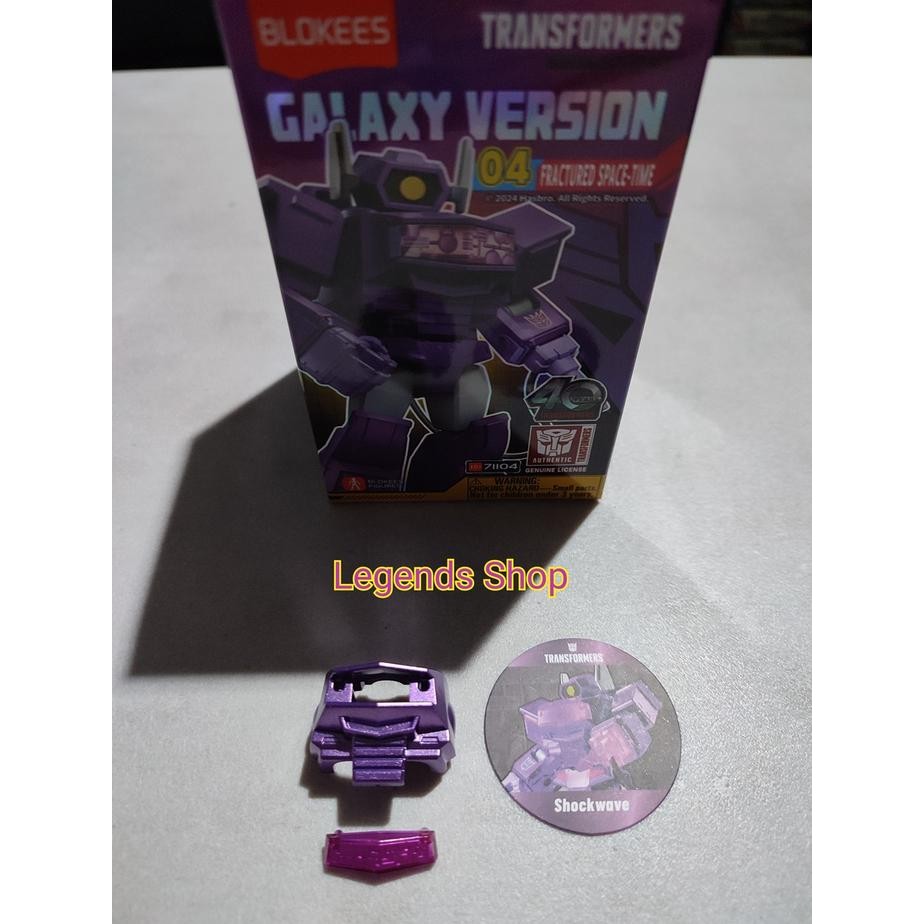 Blokees Transformers Galaxy Version 04 Shockwave Secret Box Hasbro