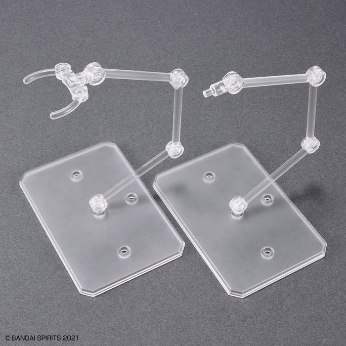 Action Base 6 Clear Color Bandai Stand Base Action Figure Figma Capit