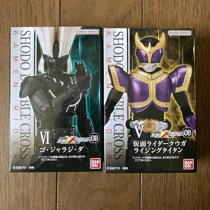 Shodo XX Kamen Rider 8 - Kuuga Rising Titan with parts
