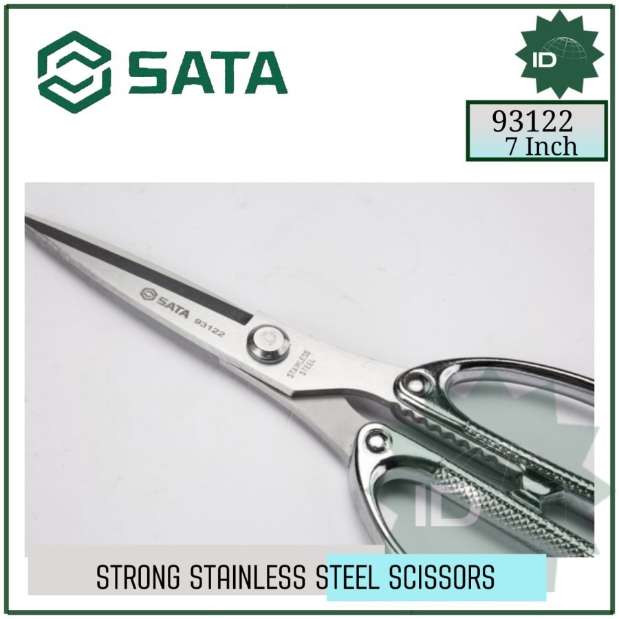 

TING STAINLESS 93122 - STRONG STAINLESS STEEL SCISSORS SATA TOOLS