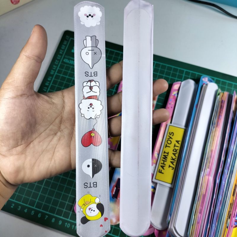 

100 pcs penggaris lipat besar mainan penggaris karakter