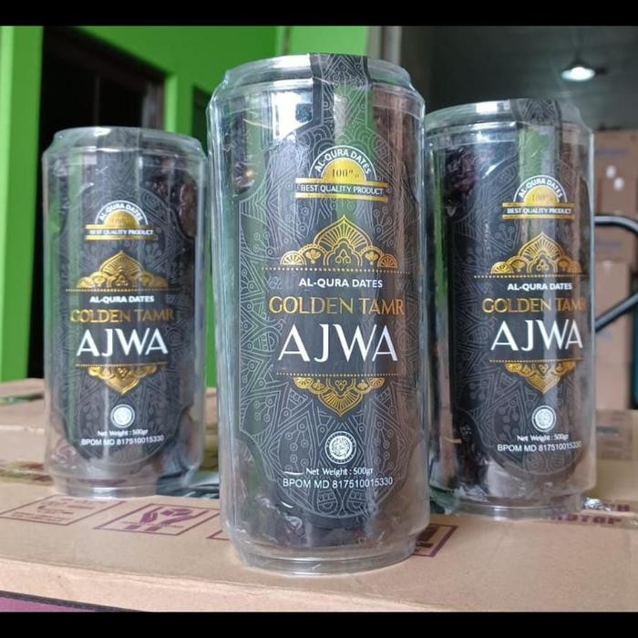 

New Kurma Ajwa Golden Tamr 500 Gr