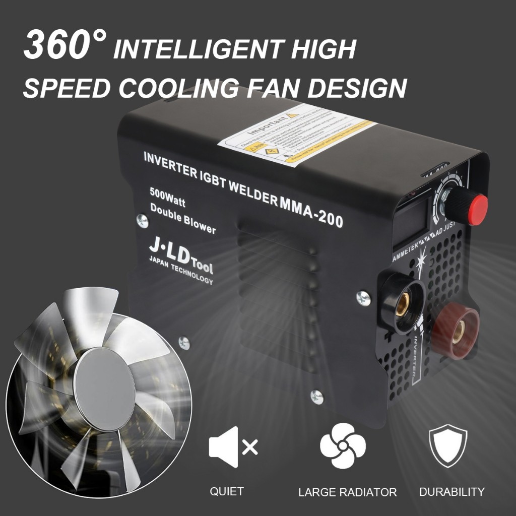 JLD MESIN LAS MINI 450W MESIN LAS LISTRIK 220V MESIN LAS DOUBLE BLOWER