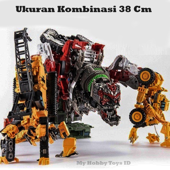 SALE  SALE ACTION FIGURE TRANSFORMER DEVASTATOR TRUCK EXCAVATOR H6001-8C/H6001-8D READYY READYY