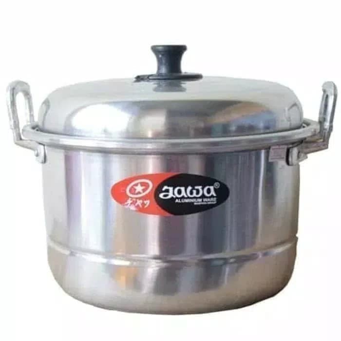 SS- Maspion Panci Kukusan Dandang Ekonomi Jawa 36 Cm Aluminium