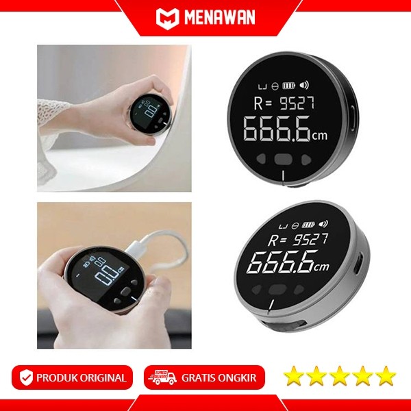 

DUKA ATuMan Mini Q Electronic Ruler Penggaris Meteran Jahit