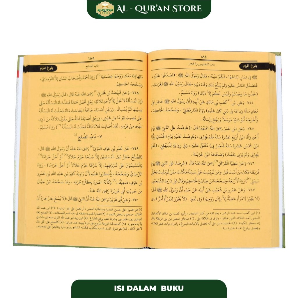 READY - Kitab Kuning Arab Bulughul Maram Min Adillah Al-Ahkam - Bulughul Marom - Bulugul Maram -