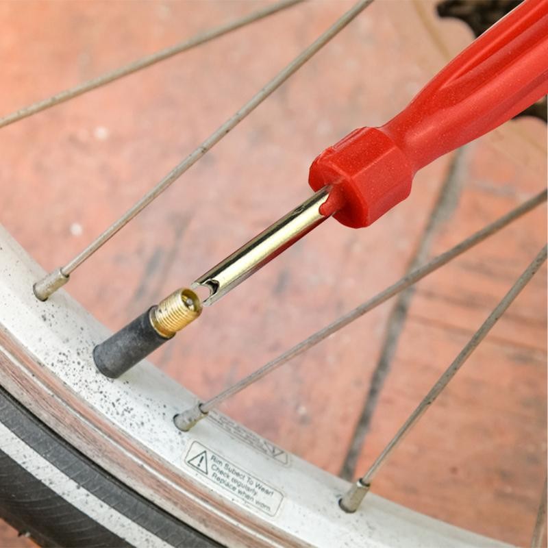 Tire Valve Core Removal Tool Tire Valve Core Wrench Spanner Tire Repair Tool Valve Core Screwdriver