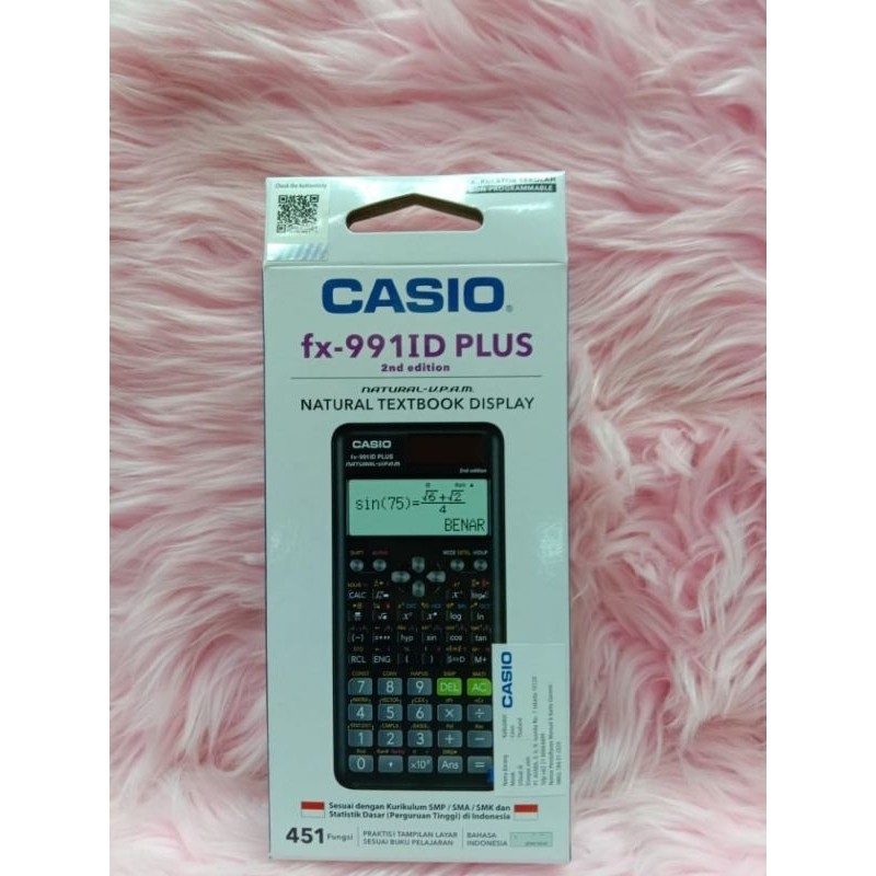

FX-991 ID PLUS - Kalkulator Ilmiah / Calculator Matematika FX991