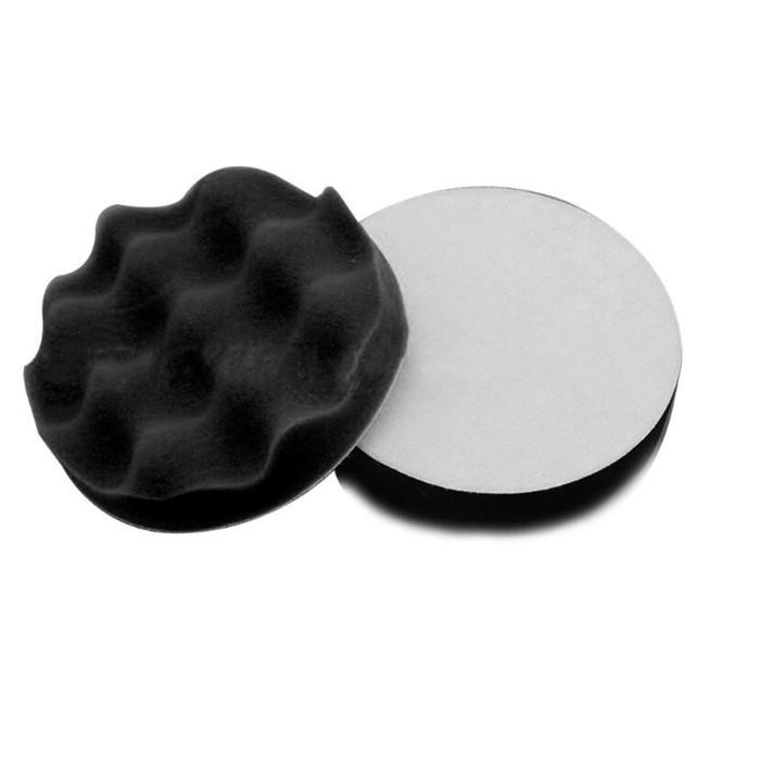 Busa poles mobil 7 inch / Wave buffing pad black 7 inci / Busa waxing benz werkz 7" sponge