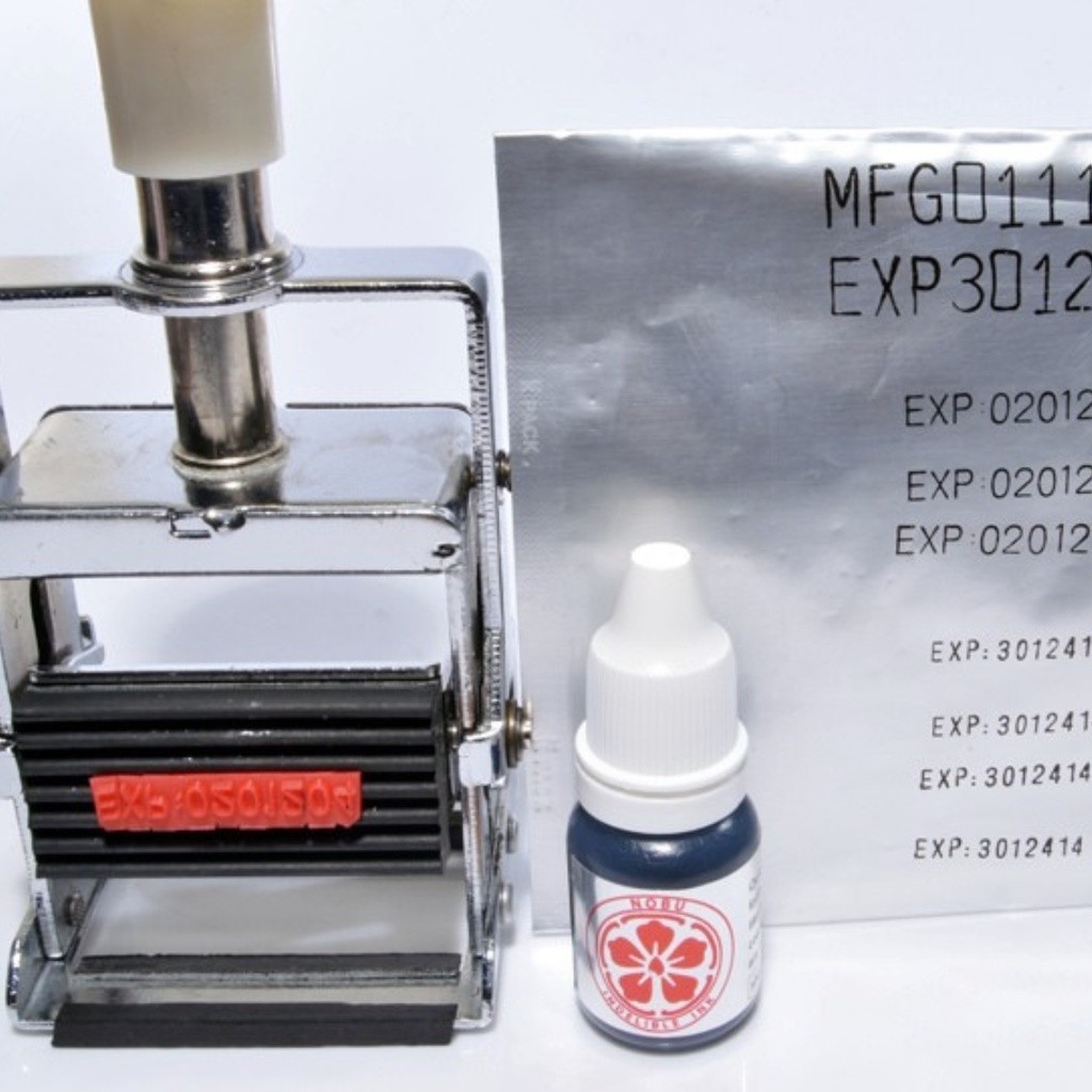 

Mesin ing Expired Date - pel Manual Tanggal Kadaluarsa Permanen Nobu ink Mesin pel