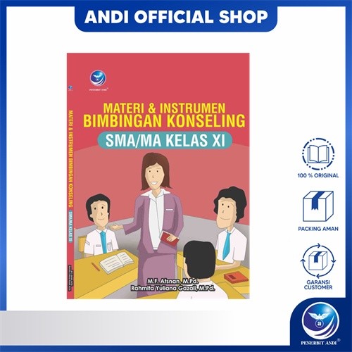 Penerbit Andi - Buku Materi & Instrumen Bimbingan Konseling SMA/MA Kelas XI