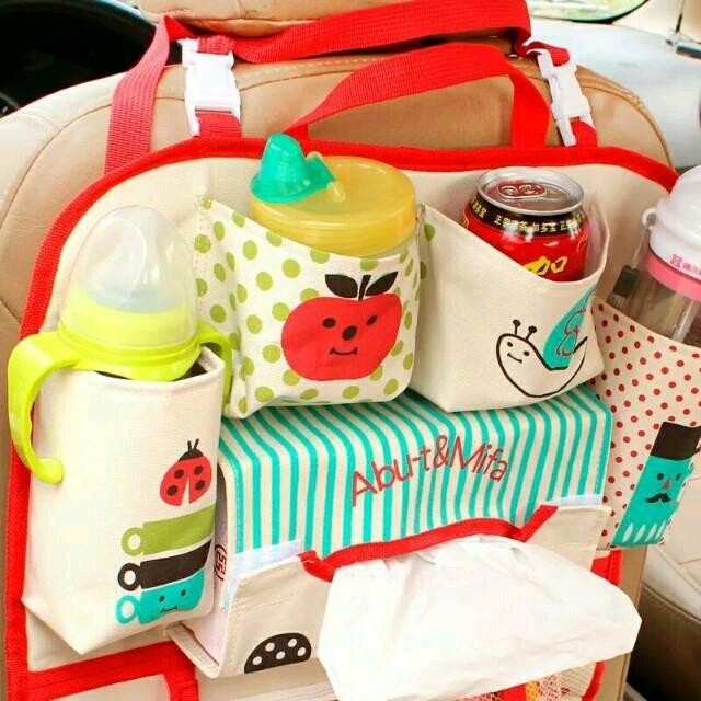 CAR SEAT ORGANIZER / TAS TAMBAHAN JOK MOBIL KARAKTER