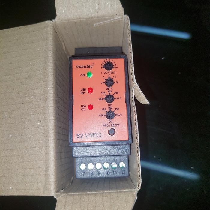 MINILEC S2 VMR3 PHASE FAILURE RELAY 3R3223