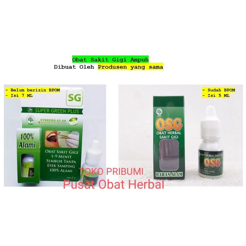 Super Green Plus Obat Sakit Gigi Alami Ampuh Aman untuk Ibu Hamil
