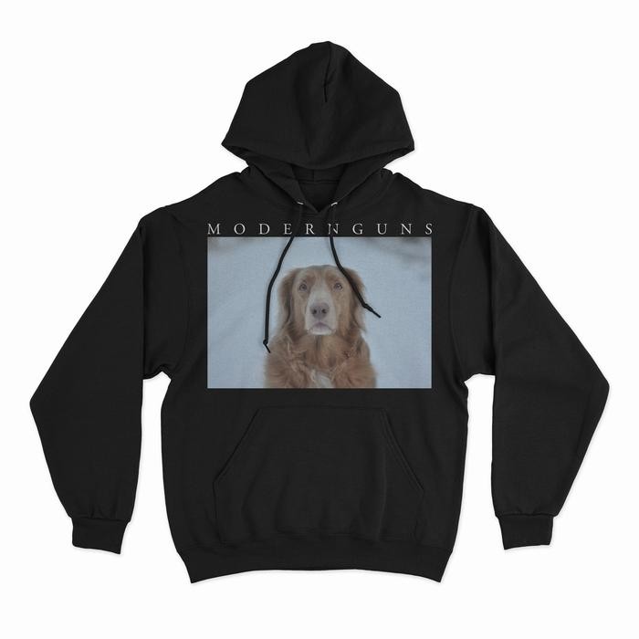 Modern Guns - DOG Pullover Hoodie Black