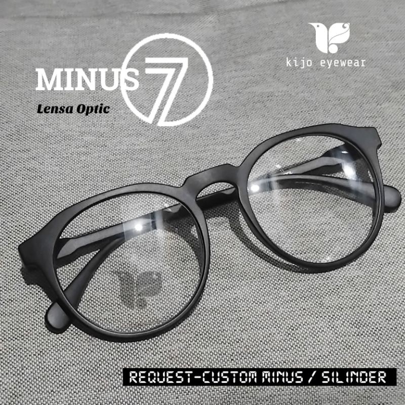 Kacamata Minus 7 8 5 6 Lensa Optik Anti-UV Antiradiasi Supersin Min 2 1 3 4 Request Ukuran Mines