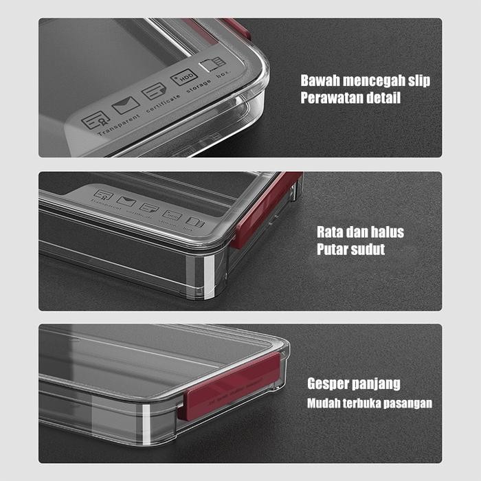 

Kotak Penyimpanan Kertasdan Map File Stationery Organizer Tempat Map File Organizer Transparent
