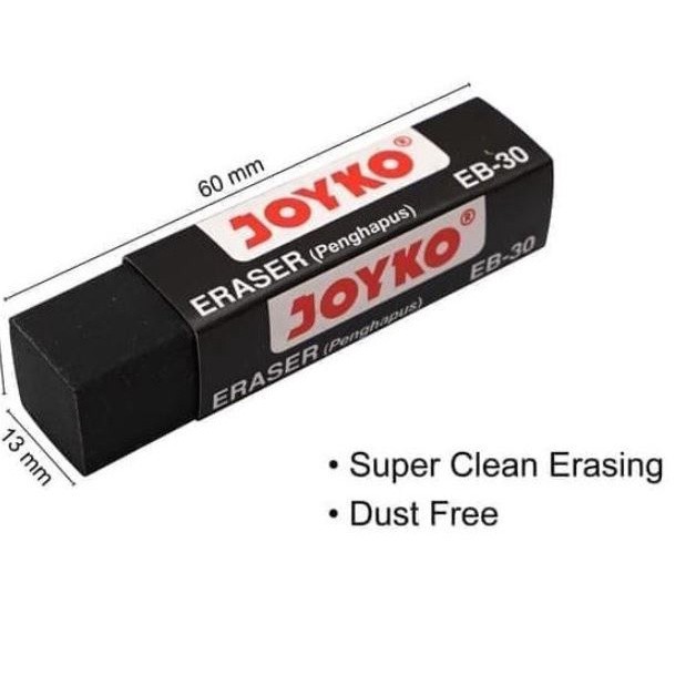 

PENGHAPUS (1pak= 30pc) / PENGHAPUS PENSIL EB 30 / ERASER