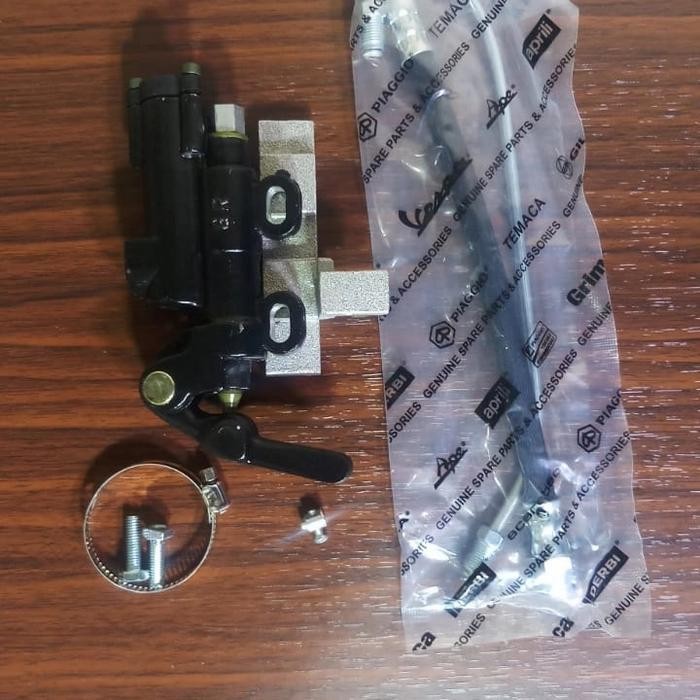 master bawah vespa + slang rem merk temaca