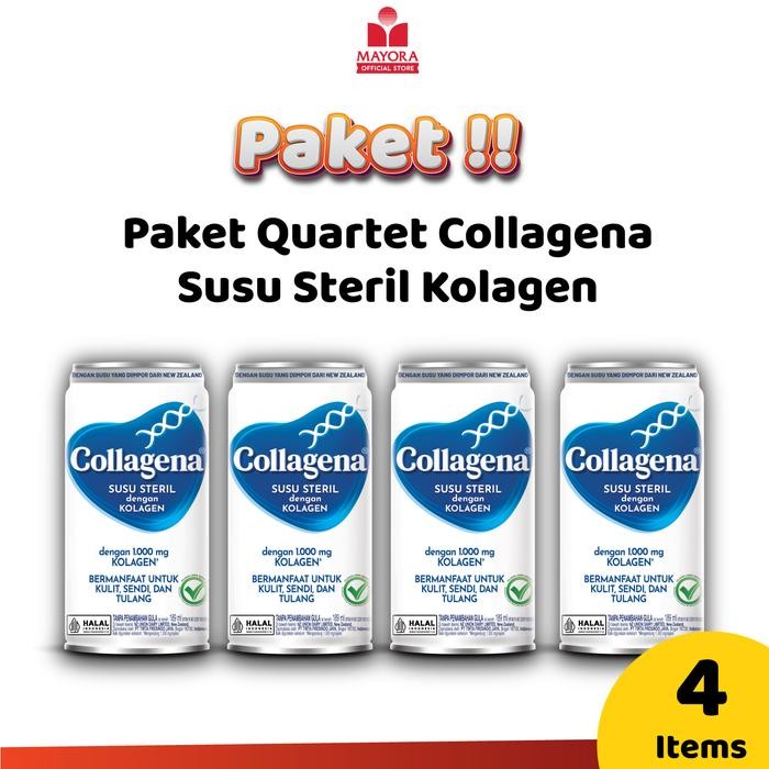 

Lalaa_Store Paket Quartet Collagena Susu Steril Kolagen