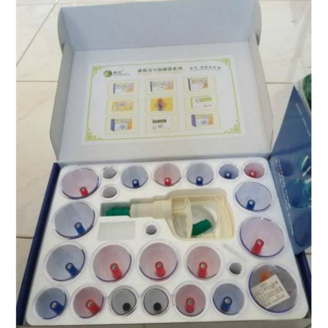 Alat Bekam Kangzhu  24 Cup Bekam Cupping kit Kop Angin