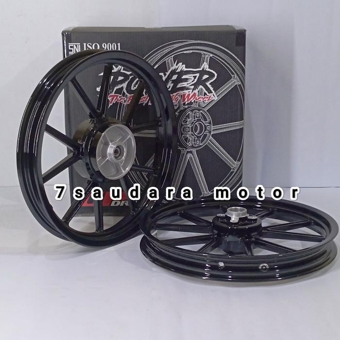 velg racing power model daytona drag1.F160x17,R 185x17 rx king,jupiter