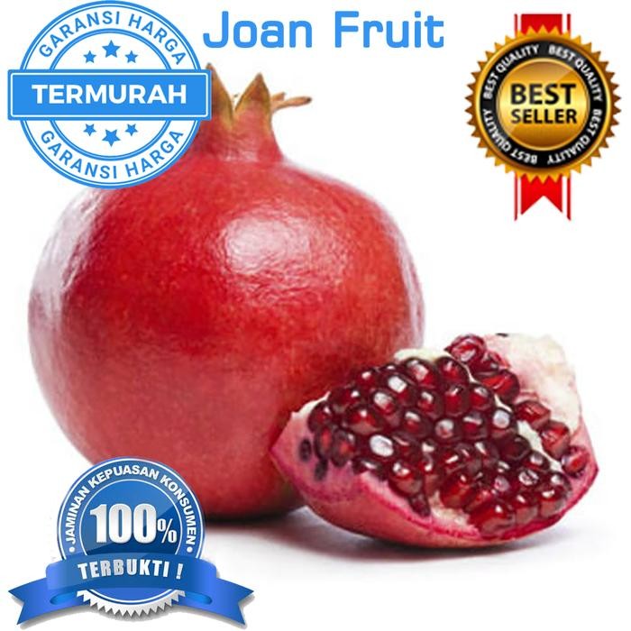 

InstanTanyadulu- PROMO TERMURAH 1 pcs Buah Delima Merah import Premium Red Pomegranate