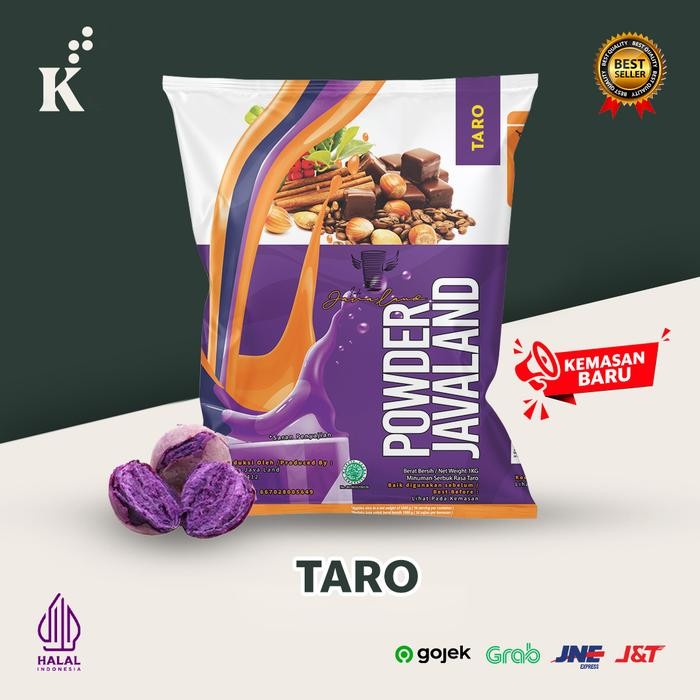 

Bubuk Minuman Bubble Powder Drink Rasa Taro Original Javaland 1Kg